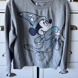 Disney Gray Sweatshirt with Logo